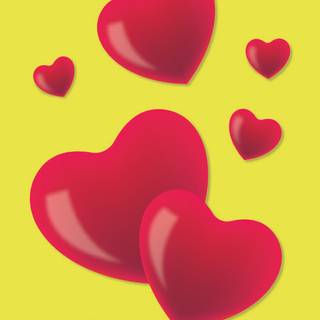 Yellow Valentine wallpaper