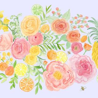 Desktop cute summer wallpaper