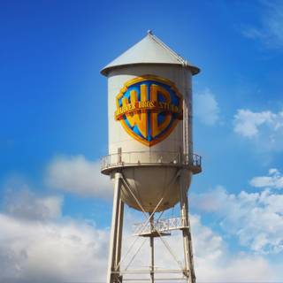 Water tower wallpaper