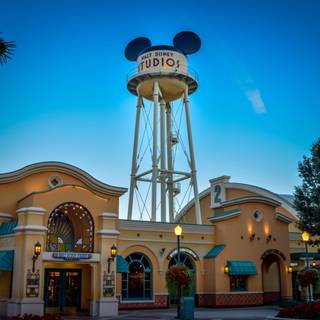 Water tower wallpaper