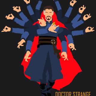 Doctor Strange minimal wallpaper