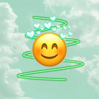 Green Emoji wallpaper