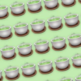 Green Emoji wallpaper