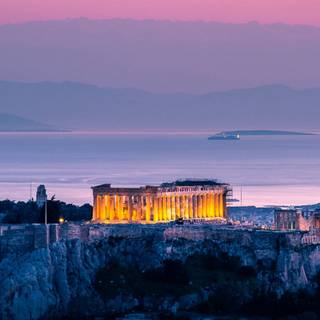 Ancient Greece iPhone wallpaper