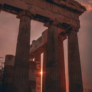 Ancient Greece iPhone wallpaper