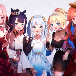 Hololive Myth wallpaper