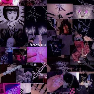 Emo collage wallpaper