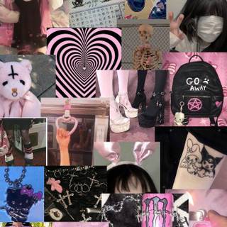 Emo collage wallpaper