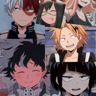 Shoto and Momo wallpaper