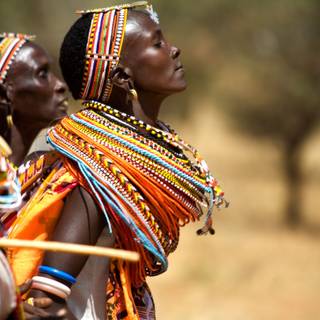 African tribe wallpaper