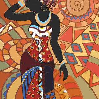 African tribe wallpaper