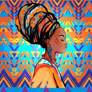 African tribe wallpaper