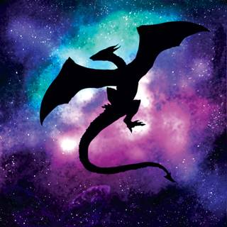 Cosmic dragon wallpaper