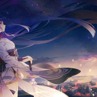 Ei Genshin wallpaper