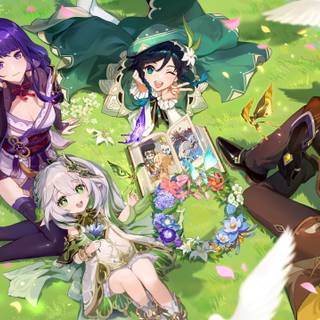 Ei Genshin wallpaper