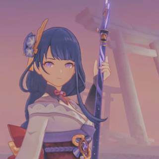 Ei Genshin wallpaper