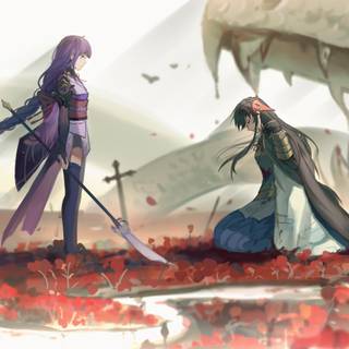 Ei Genshin wallpaper