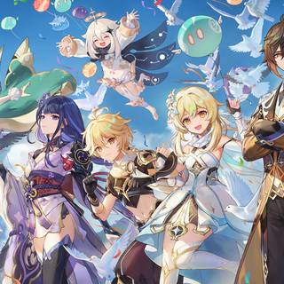 Ei Genshin wallpaper