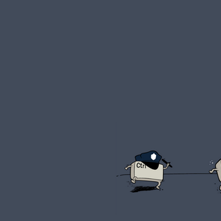 Minimal funny wallpaper