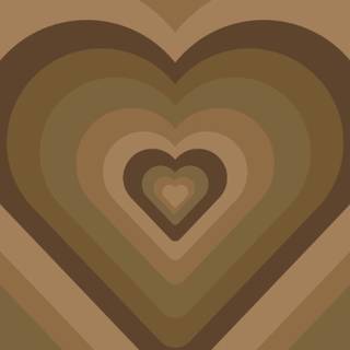 Brown and green wallpaper