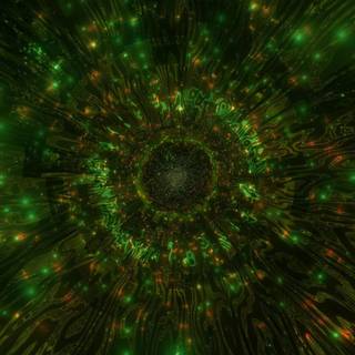 Brown and green wallpaper