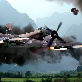 Skyraider wallpaper