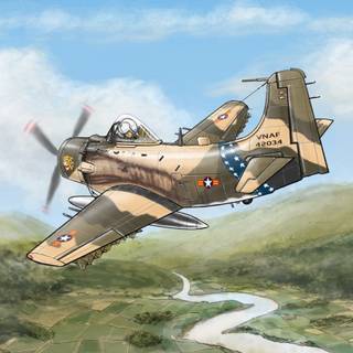 Skyraider wallpaper