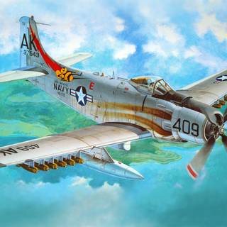 Skyraider wallpaper