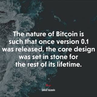 Satoshi Nakamoto wallpaper