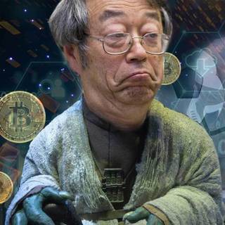 Satoshi Nakamoto wallpaper