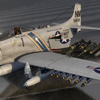 Skyraider wallpaper