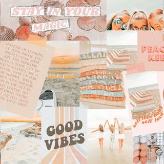 Valentine collage wallpaper