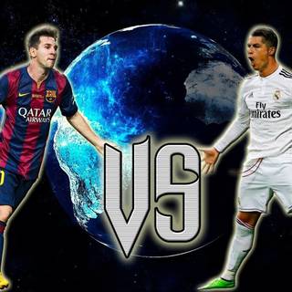 Ronaldo and Messi together wallpaper