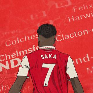 Arsenal player 2023 wallpaper