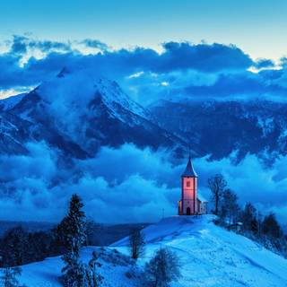 4k winter nature wallpaper