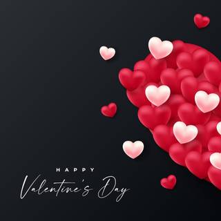 Valentine Day illustration wallpaper