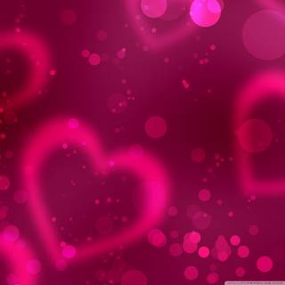 Cute Valentine’s Day iPad wallpaper