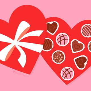 Valentines cute computer wallpaper