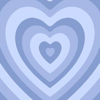 Cute blue Valentines wallpaper