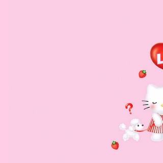 Valentines Day Hello Kittty wallpaper