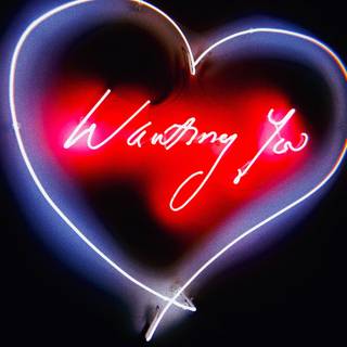 Neon Valentine wallpaper