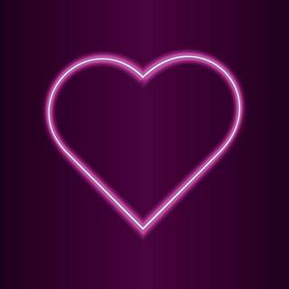 Neon Valentine wallpaper