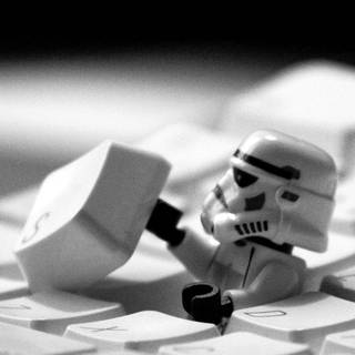 Stormtrooper iPhone wallpaper