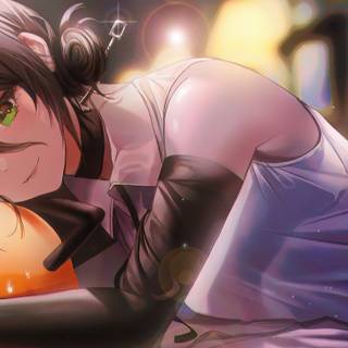 Pochita desktop wallpaper