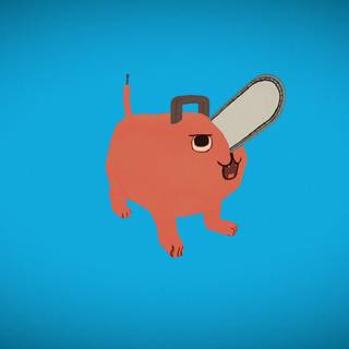 Chainsaw Man Pochita desktop wallpaper