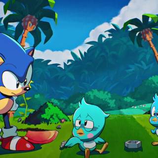 Sonic Origins desktop wallpaper