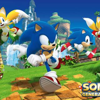 Sonic Origins desktop wallpaper