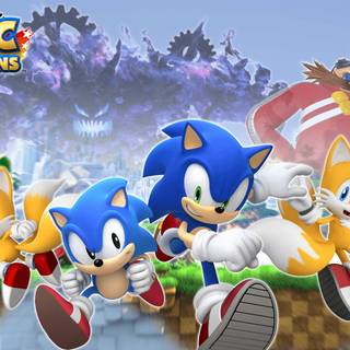 Sonic Origins desktop wallpaper
