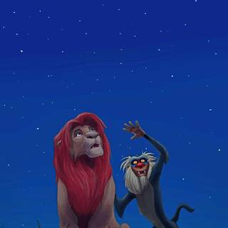 Lion King iPhone wallpaper
