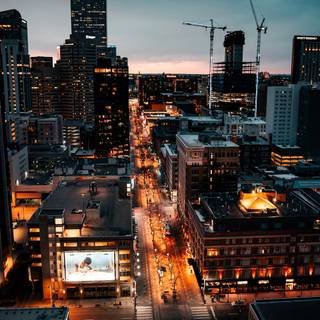 Denver skyline wallpaper